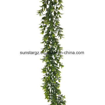 198 Cm Plastic Boxwood Garland